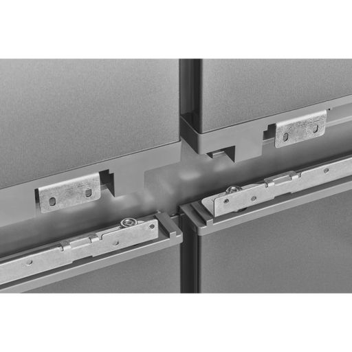 Встраиваемый многокамерный холодильник HIBERG S-RFQ 800 B inverter